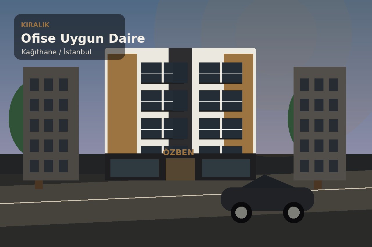 Ofise Uygun Daire